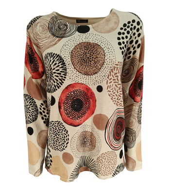 MAGLIA DONNA M/L 6263 Tellini S.r.l. Ingrosso Abbigliamento